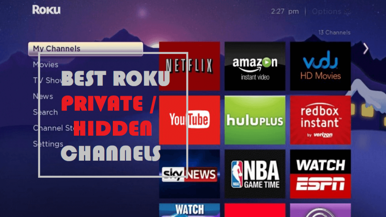 Roku Secret Channels and their Codes