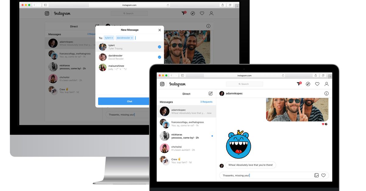 Everyone can now access their Instagram DMs on the web - TechZimo