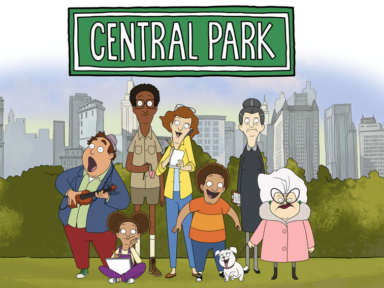 Central Park Cartoon