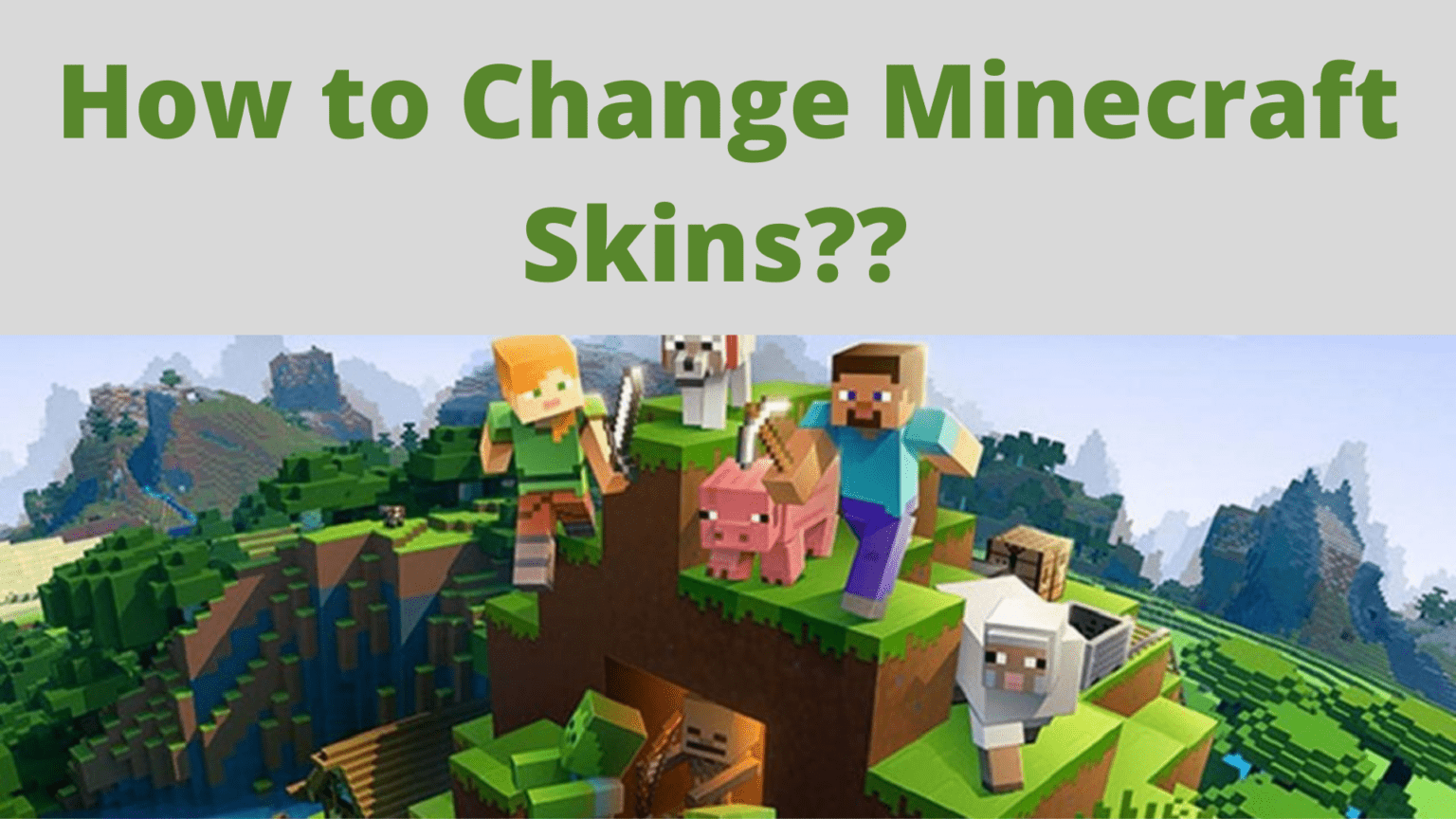 minecraft pocket edition how to change skin