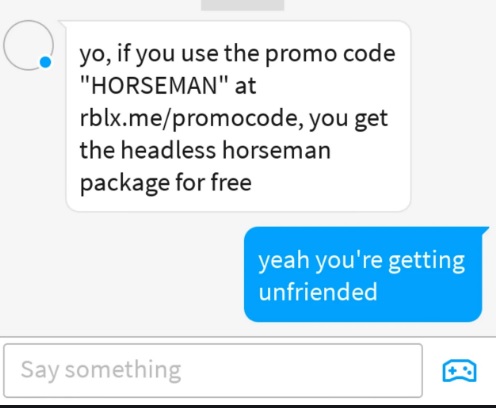 headless horseman roblox