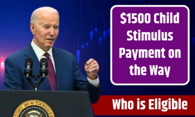 $1,500 Child Stimulus Checks